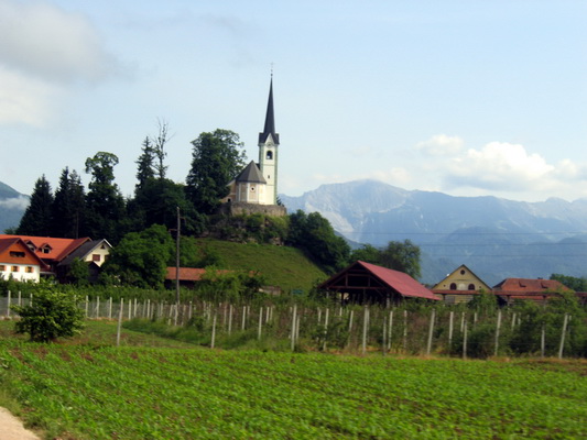 Cerca de Jesenice, Eslovenia