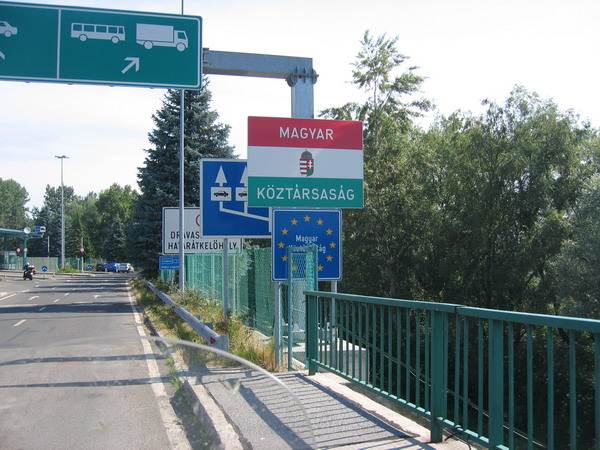 Frontera con Hungría
