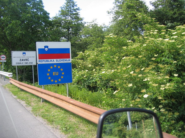 Frontera de Eslovenia