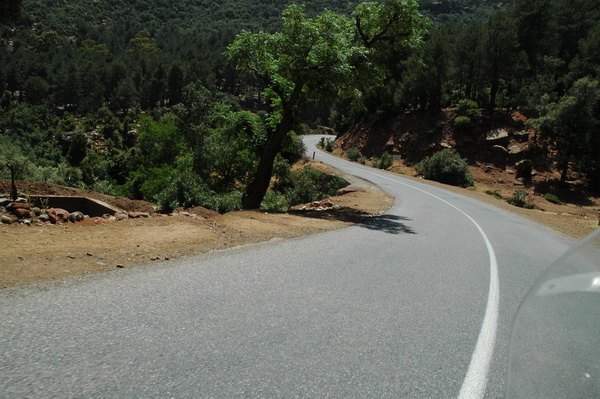carretera al Col du Tichka