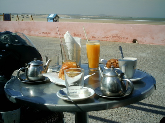 Desayuno en Essaouira