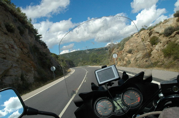 carretera a Castro Caldelas